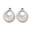 Non-Tarnish 304 Stainless Steel Pendants STAS-E182-23P-1