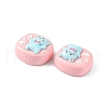 Opaque Cute Cartoon Resin Cabochons CRES-O006-06D-3