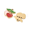 304 Stainless Steel Enamel Charms STAS-R168-02B-G-2