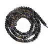 Natural Iolite Beads Strands G-RM2025-C40-3x4mm-3