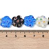 Handmade Millefiori Lampwork Beads Strands LAMP-G166-14A-4