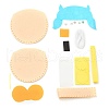 Non Woven Fabric Embroidery Needle Felt Sewing Craft of Pretty Bag Kids DIY-H140-08-2