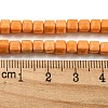 Natural Agate Beads Strands G-M422-A01-02O-4
