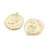 Brass Pendants KK-B134-12G-2