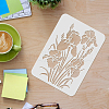 Large Plastic Reusable Drawing Painting Stencils Templates DIY-WH0202-201-3