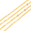 3.28 Feet Brass Cable Chains X-CHC-T008-06A-G-1