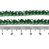 Electroplate Transparent Glass Beads Strands EGLA-A035-T4mm-A10-4