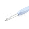 10Pcs 10 Styles Aluminum Crochet Hooks AJEW-C041-05-2