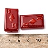 Handmade Lampwork Enamel Beads LAMP-Q045-07I-5