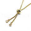 Brass Cubic Zirconia Bolo Tennis Bracelets BJEW-I272-02C-3