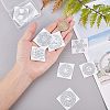 Olycraft Self Adhesive Brass Stickers DIY-OC0002-45-2