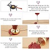Wax Seal Sticks with Wick Cord DIY-X0099-13-3