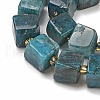 Natural Apatite Beads Strands G-G053-B18-04-4