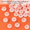 Natural Rose Quartz European Beads G-NB0001-70-3
