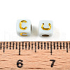 Plating Acrylic Beads OACR-N140-01C-C-3