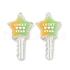 Two Tone Resin Big Pendants RESI-Z001-02B-1