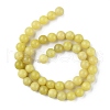 Natural Lemon Jade Beads Strands G-G0003-C02-B-3