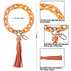 Chain Link Wristlet Keychain HJEW-SW00013-04-2