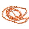 Crackle Glass Beads Strands X1-GLAA-U001-4mm-10-2