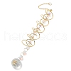 Spiral Alloy Hanging Ornaments HJEW-Q012-01A-3