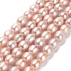 Natural Cultured Freshwater Pearl Beads Strands PEAR-E016-101-1