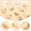 Unicraftale 12Pcs 304 Stainless Steel Clip-on Earring Findings STAS-UN0058-72-4