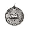 304 Stainless Steel Pendants STAS-V008-22AS-01-1