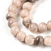 Baking Painted Glass Beads Strands DGLA-N013-8mm-06-3