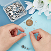   180Pcs 6 Styles 304 Stainless Steel Beads STAS-PH0005-18-3