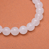 Round Natural White Jade Bead Strands X-G-R345-10mm-06-2