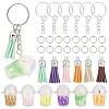 SUNNYCLUE Imitation Milk Tea Keychain Making Kit DIY-SC0020-69-1