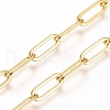 Brass Paperclip Chains CHC-G007-03G-2