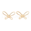 Brass Connector Charms KK-S376-10G-1