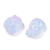 Transparent Spray Paint Glass Beads X1-GLAA-H035-01K-2