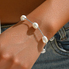 Plastic Imitation Pearl Beaded Beacelets for Women PQ4563-2