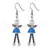 304 Stainless Steel Fairy Dangle Earrings EJEW-MZ00129-3