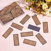 Fingerinspire 50Pcs PU Leather Label Tags DIY-FG0003-05-5