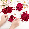 Beebeecraft 10Pcs Velvet Storage Bags TP-BBC0001-12B-01-3