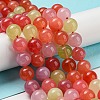 Natural Agate Imitation YanYuan Agate Beads Strands G-Z041-A01-03-2