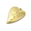Ion Plating(IP) 304 Stainless Steel Pendants STAS-B058-16G-01-2