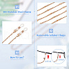 304 Stainless Steel EyeGlass Chains HJEW-TAC0041-5