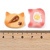 Opaque Resin Cabochons CRES-D305-03-3