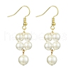 Shell Pearl Dangle Earrings EJEW-JE05996-1