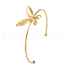 304 Stainless Steel Cuff Bangles for Women BJEW-F491-01G-01-2