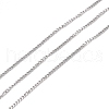 304 Stainless Steel Curb Chains CHS-D033-02P-02-1