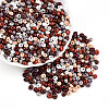 6/0 Opaque Colours Glass Seed Beads SEED-N007-18E-1