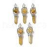 Natural Topaz Jade Dowsing Pendulums G-C095-01P-03-2