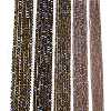 Electroplate Glass Beads Strands EGLA-A044-T6mm-L16-2