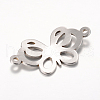 Tarnish Resistant 201 Stainless Steel Links connectors X-STAS-S059-16B-2