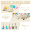 150Pcs 15 Style Plastic & Stainless Steel Fluid Precision Blunt Needle Dispense Tips TOOL-FG0001-17-2